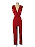 AX Paris 100% Polyester Red Jumpsuit Size 8 - photo 1
