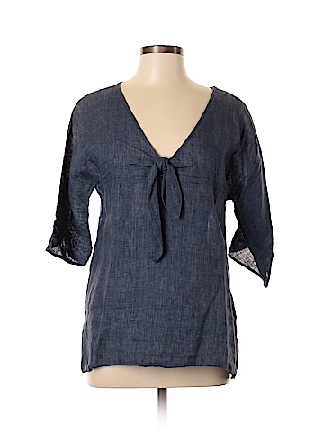 PaperWhite 3/4 Sleeve Blouse (view 1)