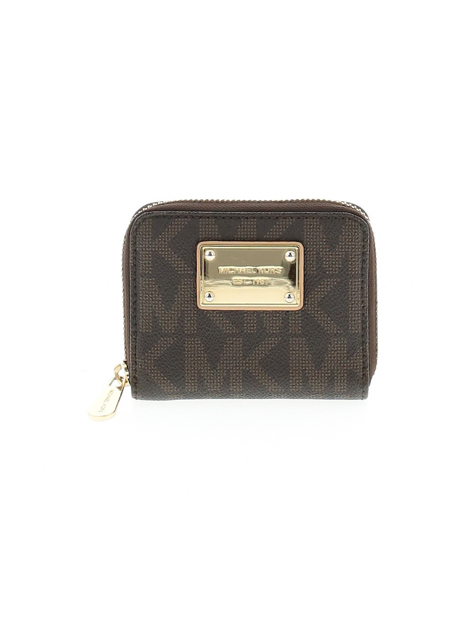MICHAEL Michael Kors Women Brown Leather Wallet One Size | eBay