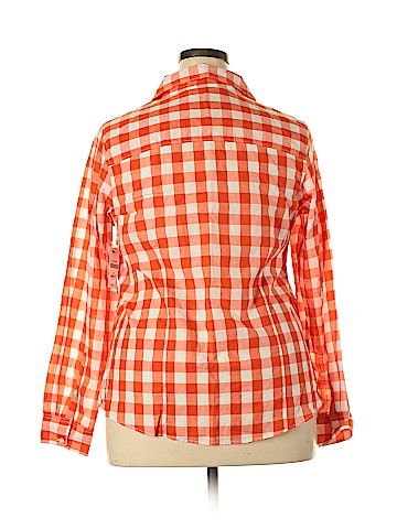 Crown & Ivy Long Sleeve Button-Down Shirt (view 2)