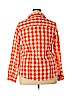 Crown & Ivy 100% Cotton Orange Long Sleeve Button-Down Shirt Size 1X - photo 2