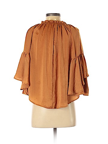 She + Sky 3/4 Sleeve Blouse (view 2)