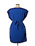 Eliza J 100% Polyester Blue Casual Dress Size 16 - photo 2