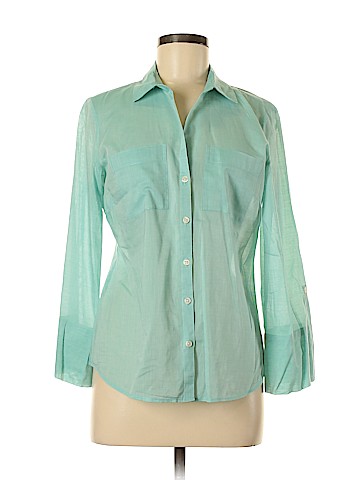 Ann Taylor LOFT Outlet Long Sleeve Button-Down Shirt (view 1)