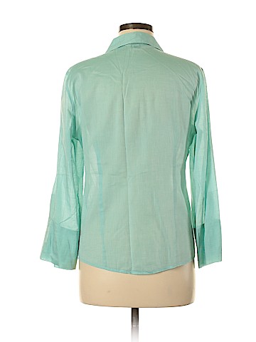 Ann Taylor LOFT Outlet Long Sleeve Button-Down Shirt (view 2)