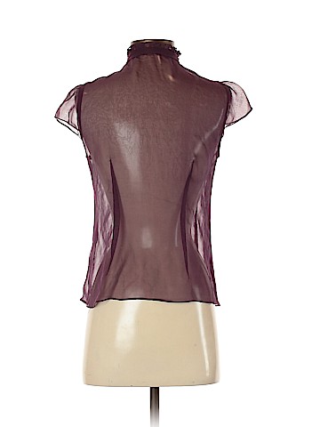 Nanette Lepore Short Sleeve Silk Top (view 2)