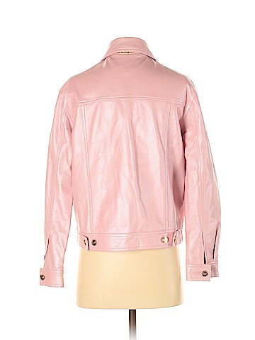 St. John Faux Leather Jacket (view 2)