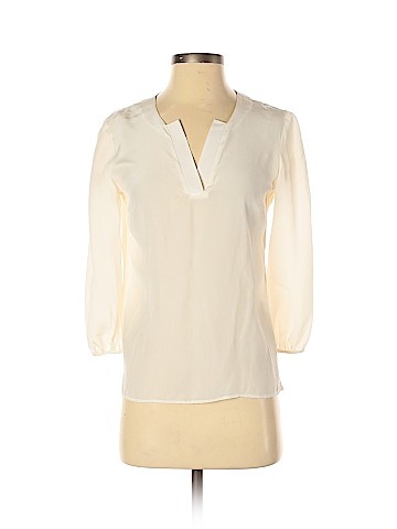 Amanda Uprichard 3/4 Sleeve Silk Top (view 1)