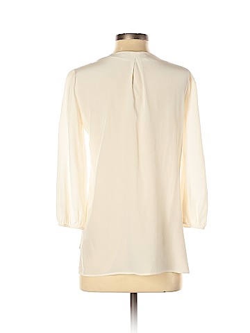 Amanda Uprichard 3/4 Sleeve Silk Top (view 2)