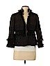 Tory Burch Brown Wool Blazer Size 6 - photo 1