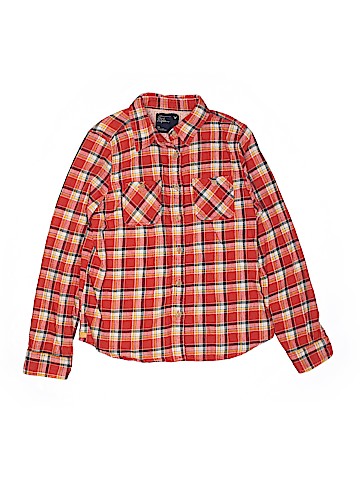 American Eagle Outfitters Long Sleeve Button-Down Shirt (view 1)