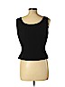 Tahari Black Sleeveless Blouse Size 10 (petite) - photo 2