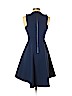 Banana Republic 100% Polyester Blue Cocktail Dress Size 2 (petite) - photo 2