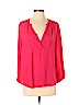 Joie 100% Silk Pink 3/4 Sleeve Silk Top Size M - photo 1