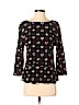 & Other Stories 100% Viscose Black 3/4 Sleeve Blouse Size 4 - photo 1