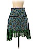 Coach 100% Silk Blue Silk Skirt Size 0 - photo 2