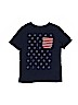 Gap Kids 100% Cotton Blue Short Sleeve T-Shirt Size 6 - 7 - photo 1