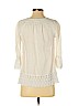 Charter Club 100% Cotton White 3/4 Sleeve Blouse Size S (petite) - photo 2
