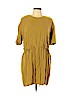 Zara 100% Polyester Green Casual Dress Size L - photo 1