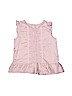 Gymboree 100% Cotton Solid Pink Short Sleeve Blouse Size 5-6 - photo 1