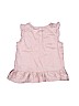 Gymboree 100% Cotton Solid Pink Short Sleeve Blouse Size 5-6 - photo 2