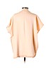 Cuyana 100% Baby Alpaca Solid Pink Short Sleeve Top Size P (petite) - photo 2