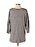 Old Navy Gray 3/4 Sleeve Top Size S (petite) - photo 2