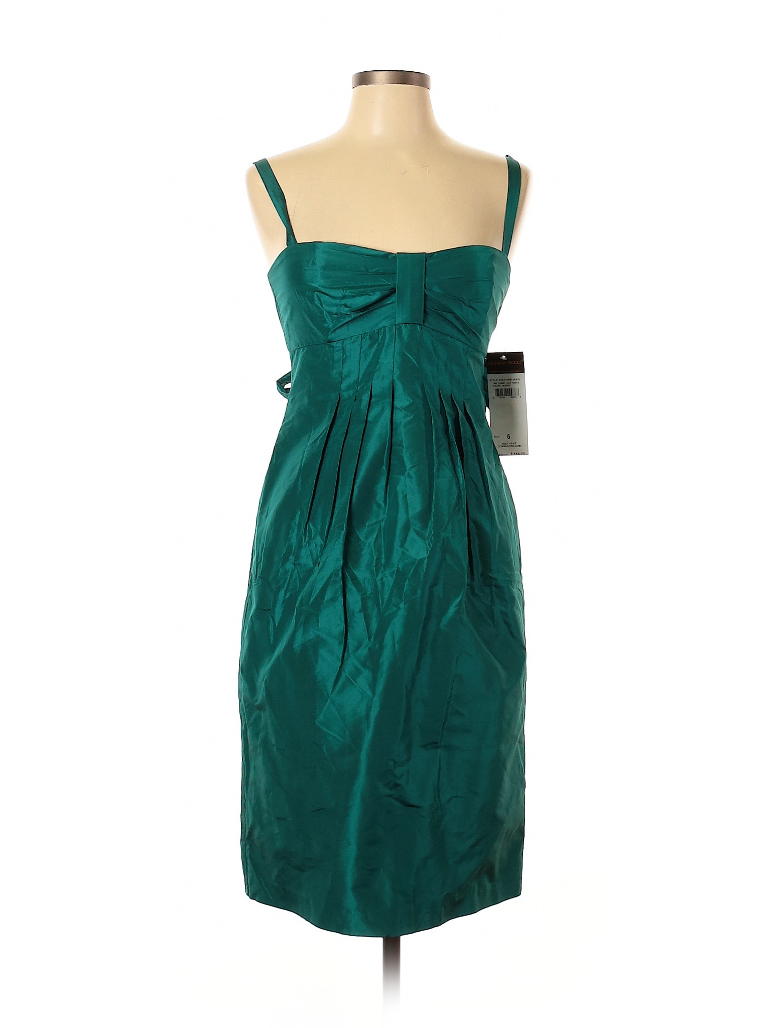 NWT Donna Ricco Women Green Cocktail Dress 6 | eBay