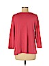 J.jill 100% Pima Cotton Pink 3/4 Sleeve T-Shirt Size L (petite) - photo 2