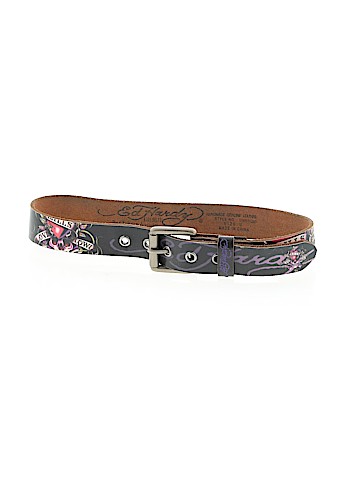 Ed Hardy Leather Belt (view 1)