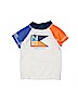 Nautica Graphic White Rash Guard 9-12 MO / 12 MO - photo 1
