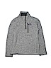 Patagonia 100% Polyester Gray Fleece Jacket Size L (kids) - photo 1