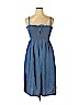 Forever 21 Plus 100% Lyocell Blue Casual Dress Size 0X - photo 1