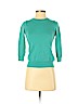 Lacoste for J. Crew 100% Wool Teal Wool Pullover Sweater Size S - photo 1