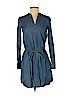 Brass 100% Tencel Blue Casual Dress Size P (petite) - photo 1