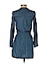 Brass 100% Tencel Blue Casual Dress Size P (petite) - photo 2