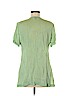 Johnny Was 100% Polyester Green Short Sleeve Blouse Size M (petite) - photo 2
