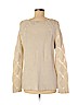 Aqua 100% Acrylic Tan Pullover Sweater Size M - photo 2