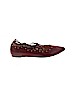 Just Fab Burgundy Flats Size 6 1/2 - photo 1