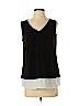 Karl Lagerfeld Black Sleeveless Top Size S - photo 1