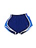 Nike 100% Polyester Blue Athletic Shorts Size S (petite) - photo 1