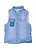 Zara Blue Denim Vest Size 13 - 14 - photo 1
