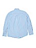 Crewcuts 100% Cotton Plaid Blue Long Sleeve Button-Down Shirt Size 12 - photo 2