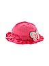 Gymboree 100% Cotton Pink Sun Hat Size 12-24 mo - photo 1