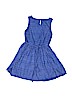 Justice Print Blue Dress Size 8 - photo 2