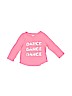 Old Navy 100% Cotton Pink Long Sleeve T-Shirt Size 12-18 mo - photo 1