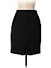 Ann Taylor LOFT Black Denim Skirt Size 6 (petite) - photo 2