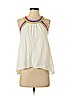 Merona 100% Cotton White Sleeveless Top Size S (petite) - photo 1