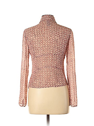 Schumacher Long Sleeve Silk Top (view 2)