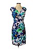 Lauren by Ralph Lauren Blue Casual Dress Size 8 (petite) - photo 1